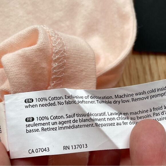 NWT Wildfox Sunshine Baby Keke Pink Salt Tee - Size: Small - Picture 5 of 5